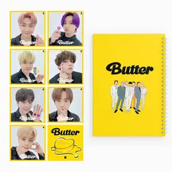 دفتر یادداشت گیم مون مدل Bts Butter کد 10111132 به همراه فتوکارت مجموعه ۸ عددی