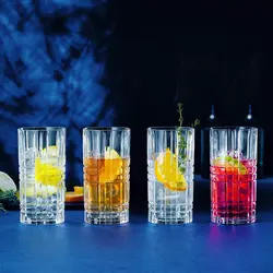 لیوان 4 پارچه ناخمن مدل Nachtmann Square Longdrink Glass