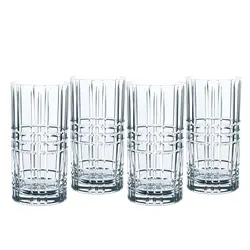 لیوان 4 پارچه ناخمن مدل Nachtmann Square Longdrink Glass