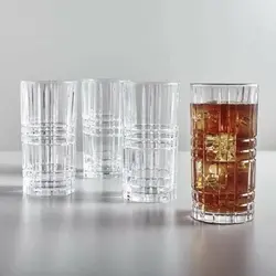 لیوان 4 پارچه ناخمن مدل Nachtmann Square Longdrink Glass
