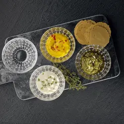 پیاله ناخمن 4 پارچه مدل Nachtmann Bossa Nova Round Crystal