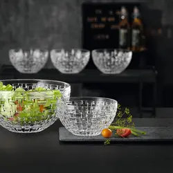 پیاله ناخمن 4 پارچه مدل Nachtmann Bossa Nova Round Crystal