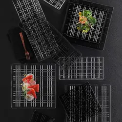 پیش دستی 2 پارچه ناخمن مدل Nachtmann Square plate 14 cm