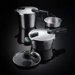 زودپز دوقلو فیسلر مدل FISSLER Vitaquick Green گنجایش 3.5 و 6 لیتر