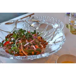 کاسه ناخمن مدل Nachtmann Glass Bowl Petals Crystal 34 cm