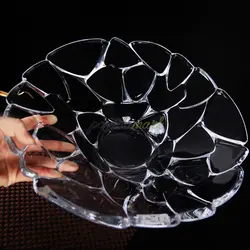 کاسه ناخمن مدل Nachtmann Glass Bowl Petals Crystal 34 cm