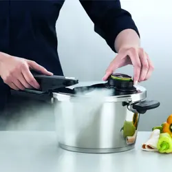 زودپز دوقلو فیسلر مدل FISSLER Vitavit Premium گنجایش 6 و 3.5 لیتر