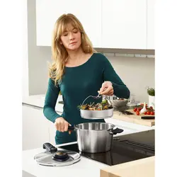 زودپز دوقلو فیسلر مدل FISSLER Vitavit Premium گنجایش 6 و 3.5 لیتر