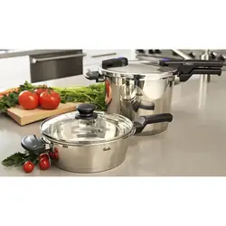 زودپز دوقلو فیسلر مدل FISSLER Vitaquick گنجایش 4 و 8 لیتر