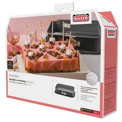 قالب کیک کیسر مدل KAISER Inspiration springvorm rechthoek 35 CM