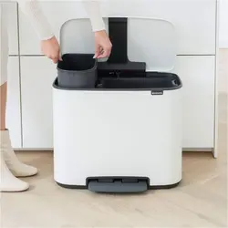 سطل زباله برابانتیا مدل Brabantia 11 x 23 L Bo Pedal Bin