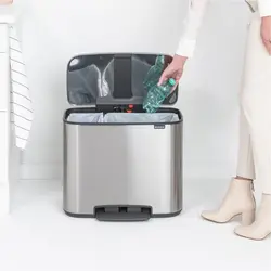 سطل زباله برابانتیا مدل Brabantia 11 x 23 L Bo Pedal Bin