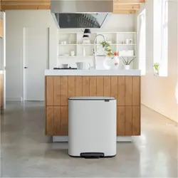 سطل زباله برابانتیا مدل Brabantia 30 x 30 L Bo Pedal Bin