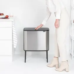 سطل زباله برابانتیا مدل Brabantia 11 x 23 L Bo Touch Bin