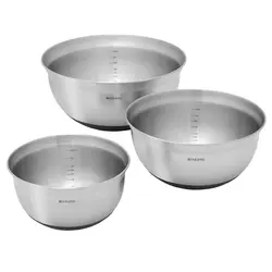 کاسه 3 عددی برابانتیا مدل BRABANTIA Mixing Bowl Set