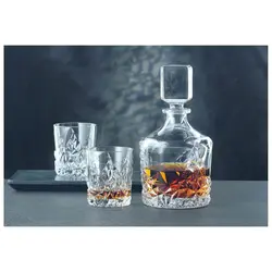 تنگ و لیوان 3 پارچه ناخمن مدل Nachtmann Sculpture Whisky