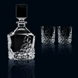 تنگ و لیوان 3 پارچه ناخمن مدل Nachtmann Sculpture Whisky