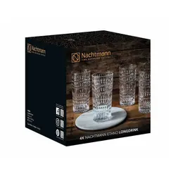 لیوان 4 پارچه ناخمن مدل Nachtmann Ethno Longdrink Glass