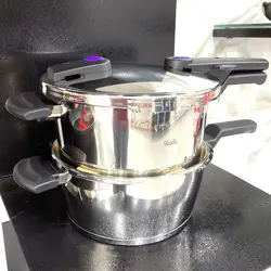 زودپز دوقلو فیسلر مدل FISSLER Vitaquick گنجایش 3.5 و 6 لیتر