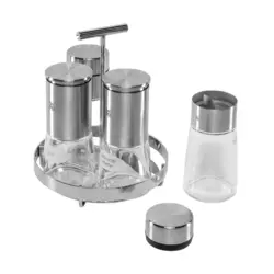 فلفل و نمک ساب 5 پارچه دبلیو ام اف مدل WMF DE LUXE Salt &amp; pepper grinder