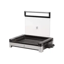 گریل دبیلو ام اف مدل WMF Lono Tischgrill gerippt mit Glasdeckel