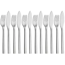 کارد و چنگال 12 پارچه دبلیو ام اف مدل WMF Fish knife and fork NUOVA