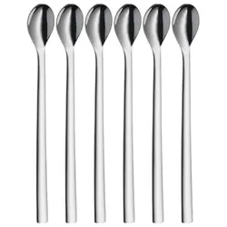 قاشق شربت خوری 6 پارچه دبلیو ام اف مدل WMF Long drink spoons NUOVA