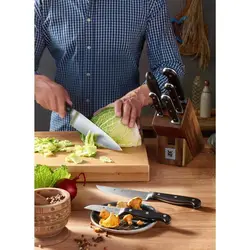 سرویس چاقو 6 پارچه دبلیو ام اف مدل Knife block with knives SPITZENKLASSE Plus