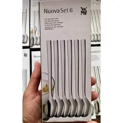 قاشق شربت خوری 6 عددی دبلیو ام اف مدل WMF latte macchiato spoon NUOVA