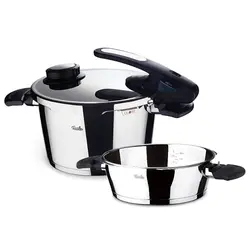 زودپز دوقلو فیسلر مدل FISSLER Vitavit Edition گنجایش 2.5 و 6 لیتر