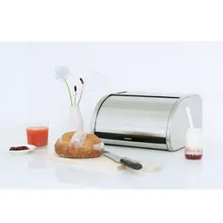 ظرف نان بارابانتیا مدل Brabantia Roll Top Bread Bin