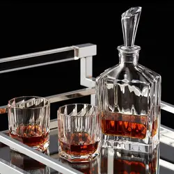 تنگ و لیوان 7 پارچه ناخمن مدل Nachtmann Aspen Crystal Whisky Carafe