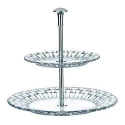 شیرینی خوری ناخمن مدل Nachtmann Bossa Nova Two tier tray small