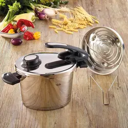 زودپز دوقلو فیسلر مدل FISSLER Vitavit Edition گنجایش 4 و 8 لیتر