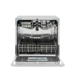 ماشین ظرفشویی دیجیتال رومیزی 8 نفره الگانس مدل WQP8-3803A سیلور