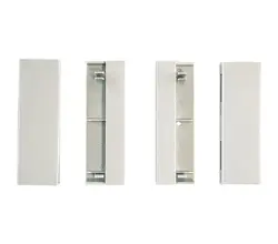 کانکتور دیزاین ساید شیشه ای جهت ریل باتم مانت مخفی فانتونی کد B106