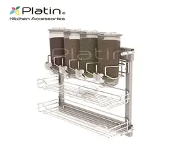 سوپر پهلو 3 طبقه جا حبوباتی پلاتین کد 3741