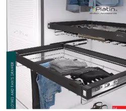 جا لباسی و جا شلواری ریلی مفتولی پلاتین کد 9221_9222