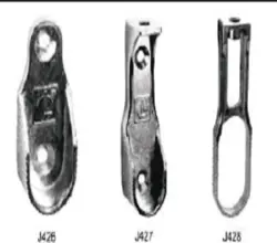 زیر سری و پایه مرکب زیر سری و پایه آویز وسط میله رگال بیضی سری 1 سیلور فانتونی کد J426_427_428