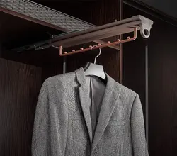 رگال سقفی هنگر لباس طرح فرنچ استایل فانتونی کد J904