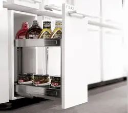 سوپر جا بطری زیر صفحه تمام استیل ریل از کف یونیت عرض 15 فانتونی کد F041