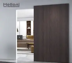 مکانیزم و ریل درب مخفی تک درب 80 کیلویی سری ghost ملونی کد : 11090