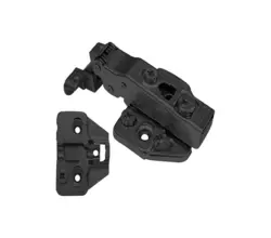 لولا آرامبند Titaniam پروفیل آلومینیومی روکار کلیپسی 110 درجه با پایه 3D خطی فانتونی کد A410