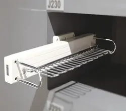 جای کمربند و کروات ریلی داخل کمد بدون آرام بند فانتونی کد J220_J230