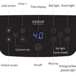 ماسک تونلی کلسیم تراپی 7 رنگ دویر DEVOIR