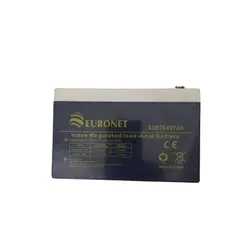 باتری دزدگیر سیلد لید اسید 6ولت 7آمپر Euronet EUR76 6V7Ah