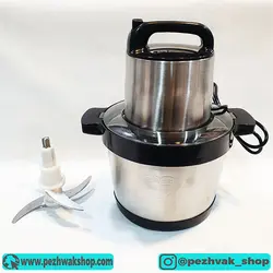 خردکن کاسه استیل 6 لیتری مدل FOOD