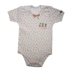 ست لباس راحتی نوزادی بی بی سان طرح کاکتوس - بی بی سان