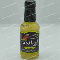 سس فلفل سبز آمازون amazon با طعم Hot تند