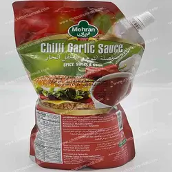 سس سیر و فلفل برند Mehran مهران Mehran Chilli Garlic Sauce